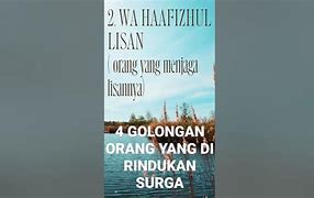 4 Golongan Orang Dirindukan Surga